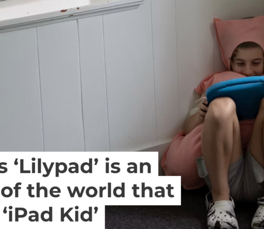 Some parents call tablets the ‘square au pair.’ Danielle Villasana/The Washington Post via Getty Images